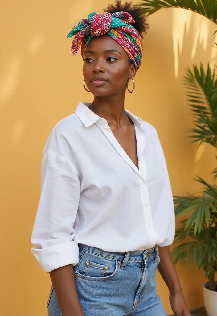 25 Easy Hairstyles to Do When You're Short on Time - 21. Easy Hair Wrap