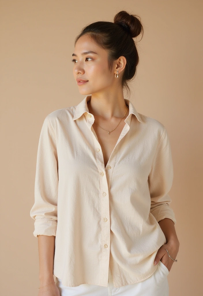 25 Easy Hairstyles to Do When You're Short on Time - 7. Simple Top Knot