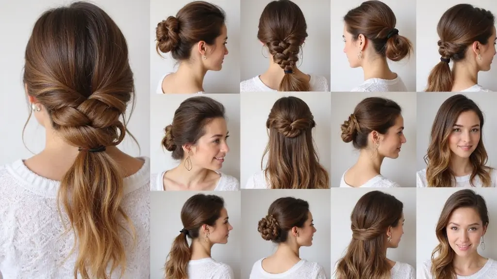 25 Easy Hairstyles to Do When You're Short on Time