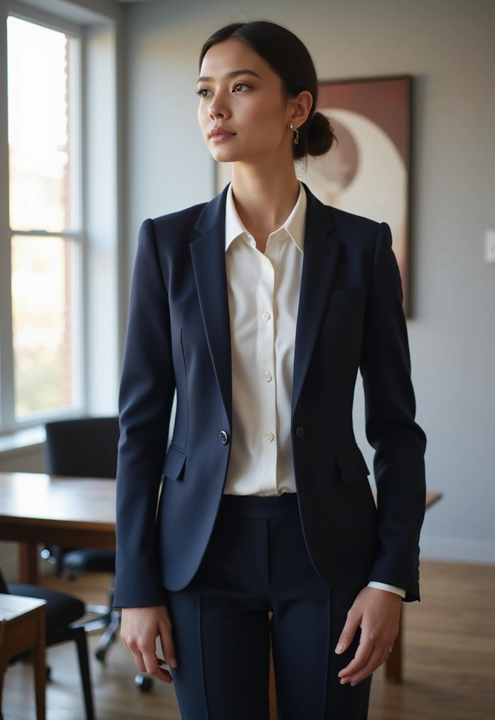 25 Elegant Hairstyles Over 50 to Feel Youthful - 2. Sleek Low Bun