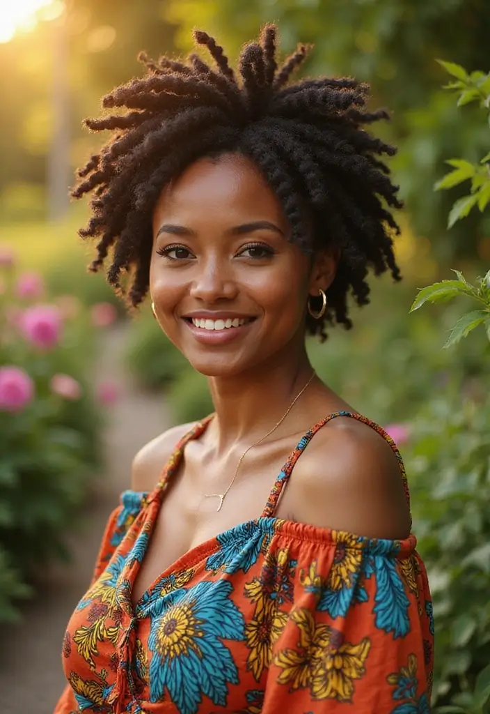 25 Gorgeous Hairstyles Natural to Embrace Your Roots - 2. Bantu Knots