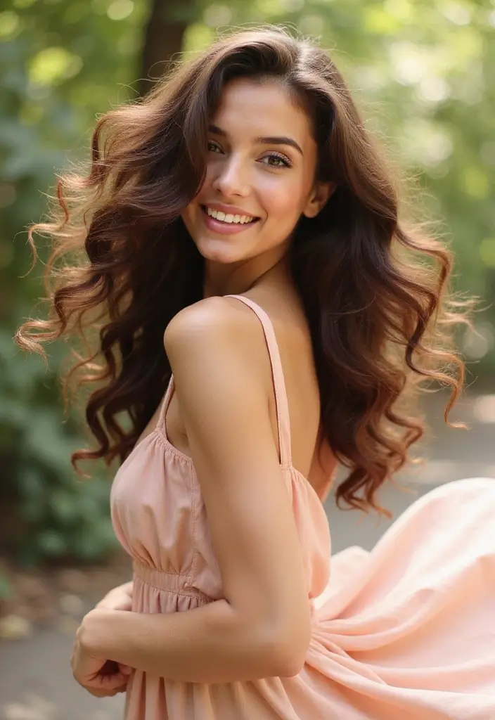 25 Gorgeous Hairstyles Natural to Embrace Your Roots - 24. Curls and Layers