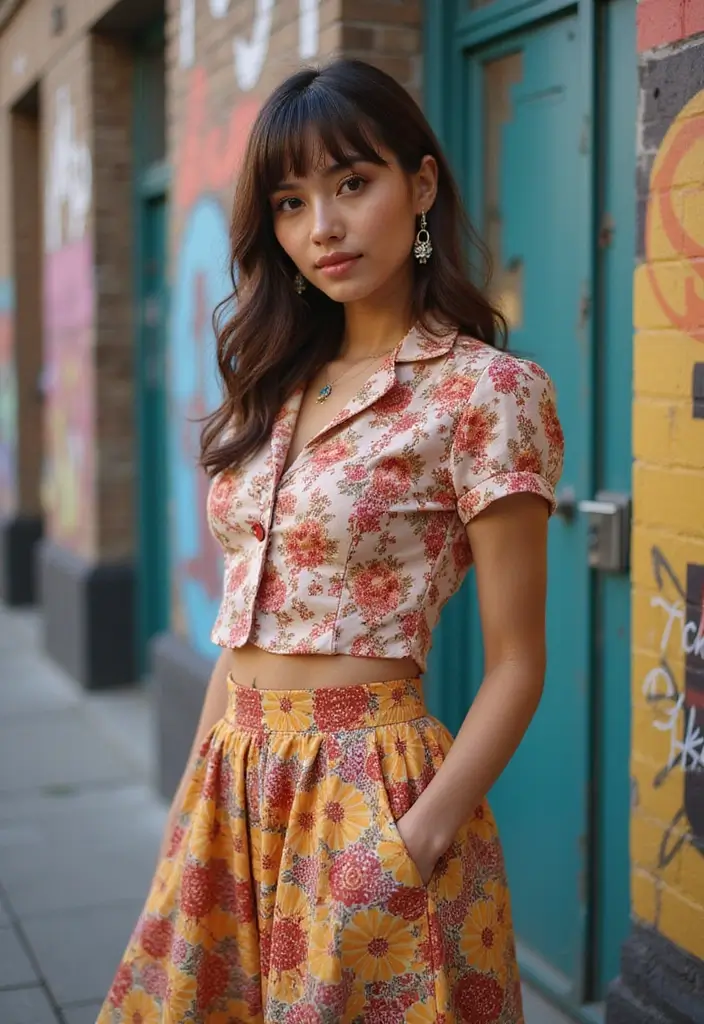 25 Hair Styles Side Part That Change Your Look - 11. Rounded Vintage Bangs