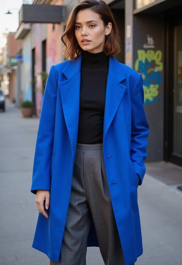25 Hair Styles Side Part That Change Your Look - 19. Bold Color with Side Part