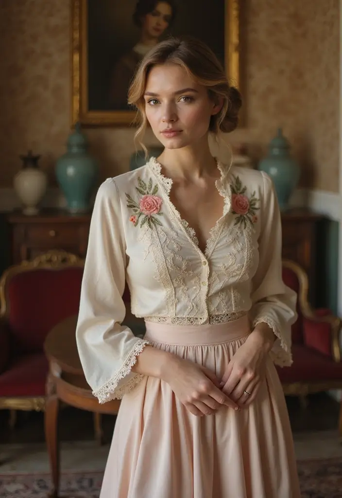 25 Hair Styles Side Part That Change Your Look - 25. Vintage-Inspired Low Bun with a Side Part