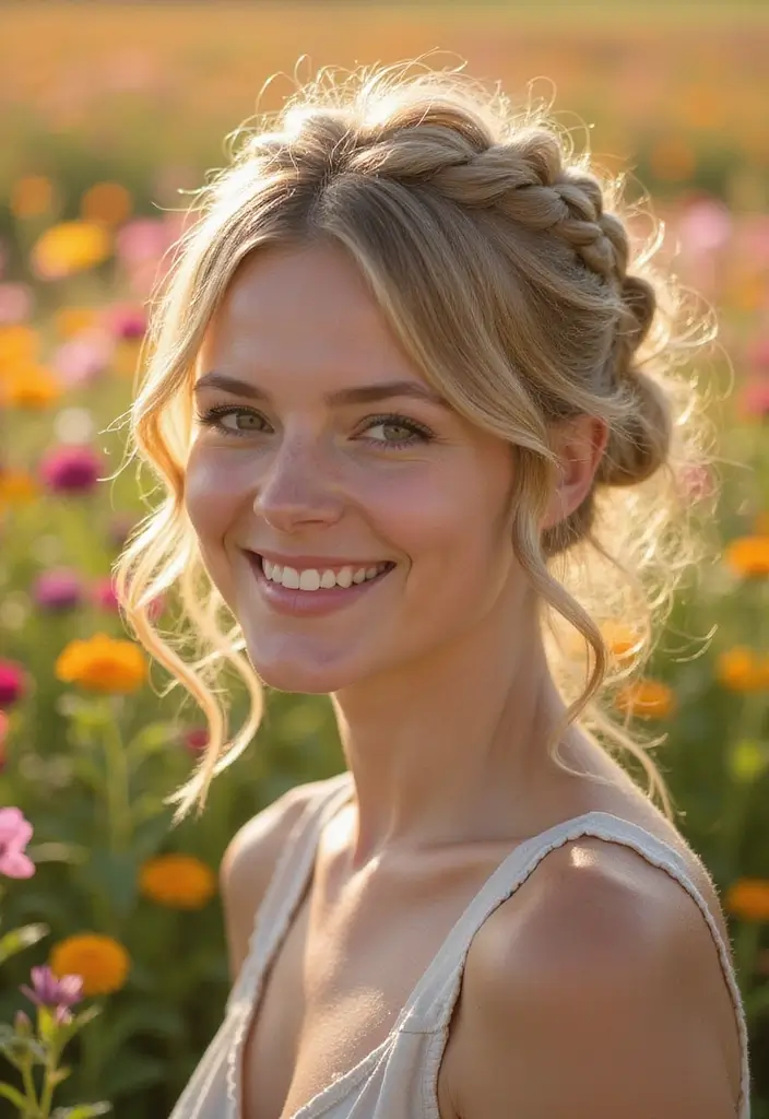 25 Hair Styles Simple and Stylish for Every Day - 15. Simple Braid Wrap