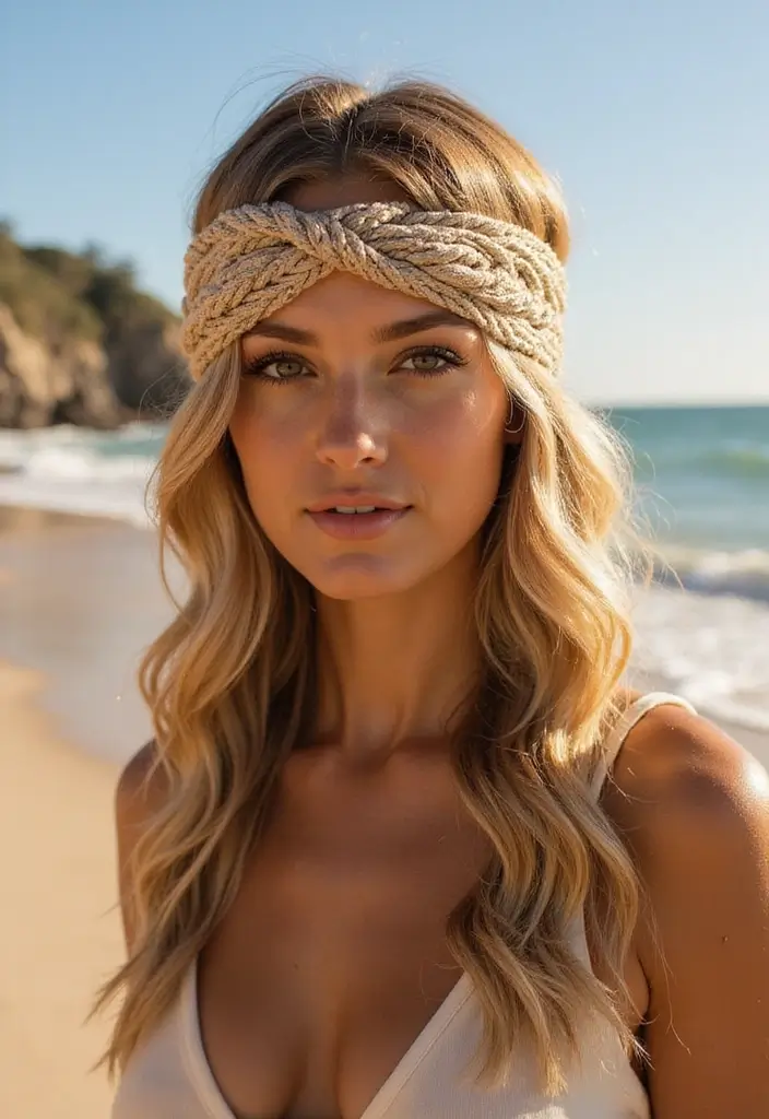 25 Hair Styles Simple and Stylish for Every Day - 19. Braided Headband