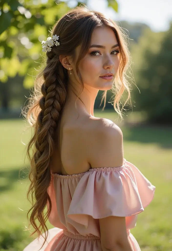 25 Hair Styles Simple and Stylish for Every Day - 25. The Infinity Braid
