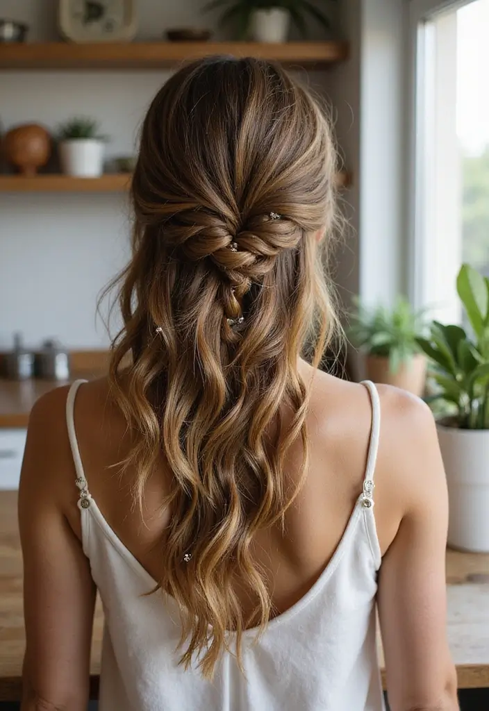 25 Hair Styles Simple and Stylish for Every Day - 9. Twisted Braid
