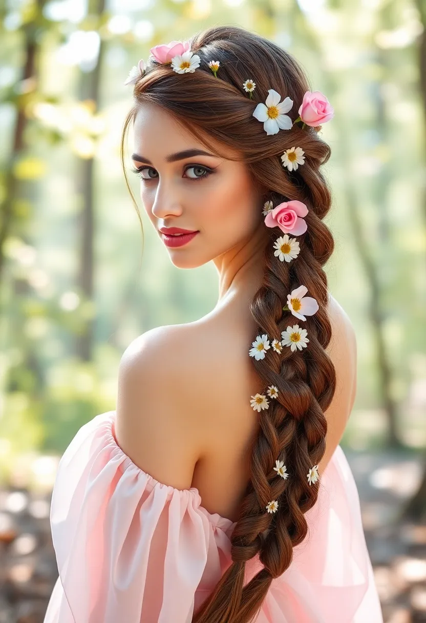 25 Hair Styles for Long Hair Length to Try Now - 10. Crown Braid