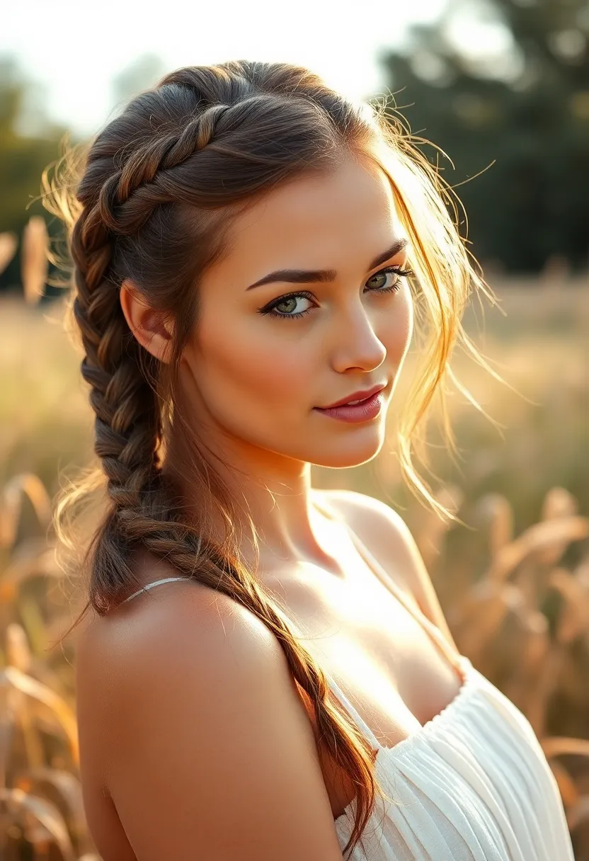 25 Hair Styles for Long Hair Length to Try Now - 15. Tucked-In Braid
