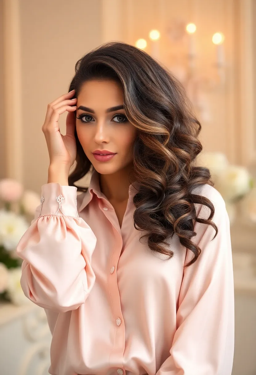 25 Haircut Tutorial Videos to Perfect Your Cut - 16. The Curly Side Part: Adding Drama