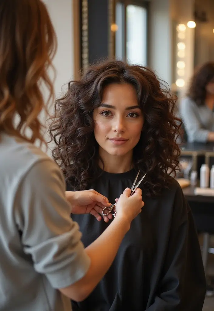 25 Haircut Tutorial Videos to Perfect Your Cut - 2. Curly Layers for Volume