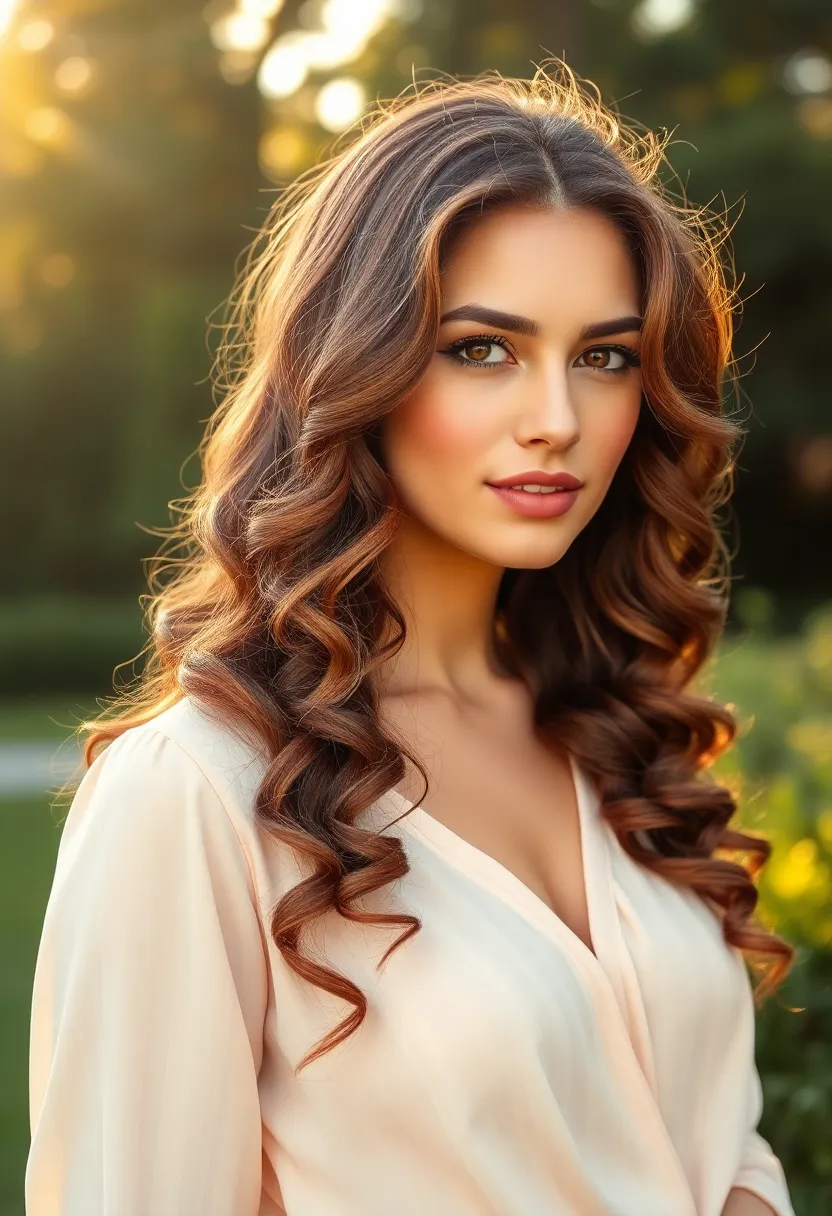 25 Haircut Tutorial Videos to Perfect Your Cut - 9. Long Curly Layers: The Graceful Flow