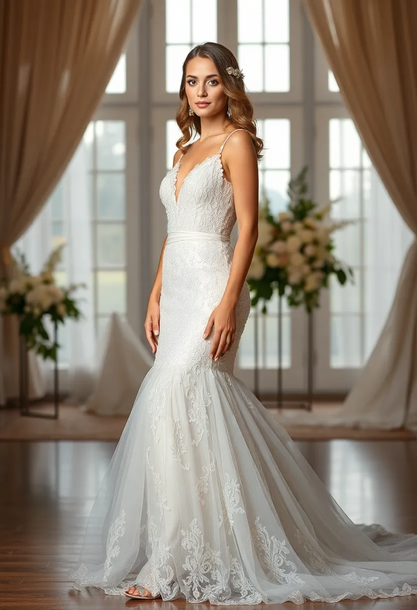 25 Hairstyles for Thin Hair for Wedding Perfect Looks - 12. Side-Swept Curls