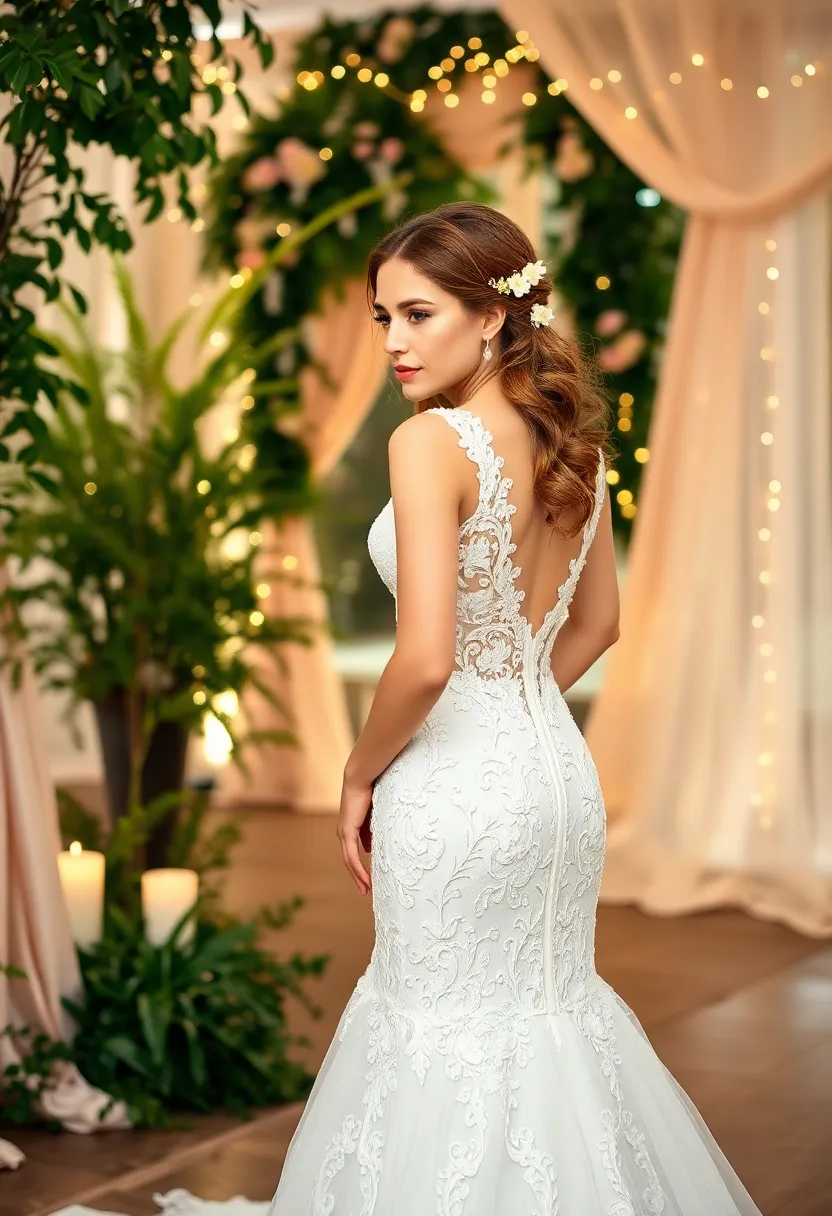 25 Hairstyles for Thin Hair for Wedding Perfect Looks - 15. Pinned Back Waves