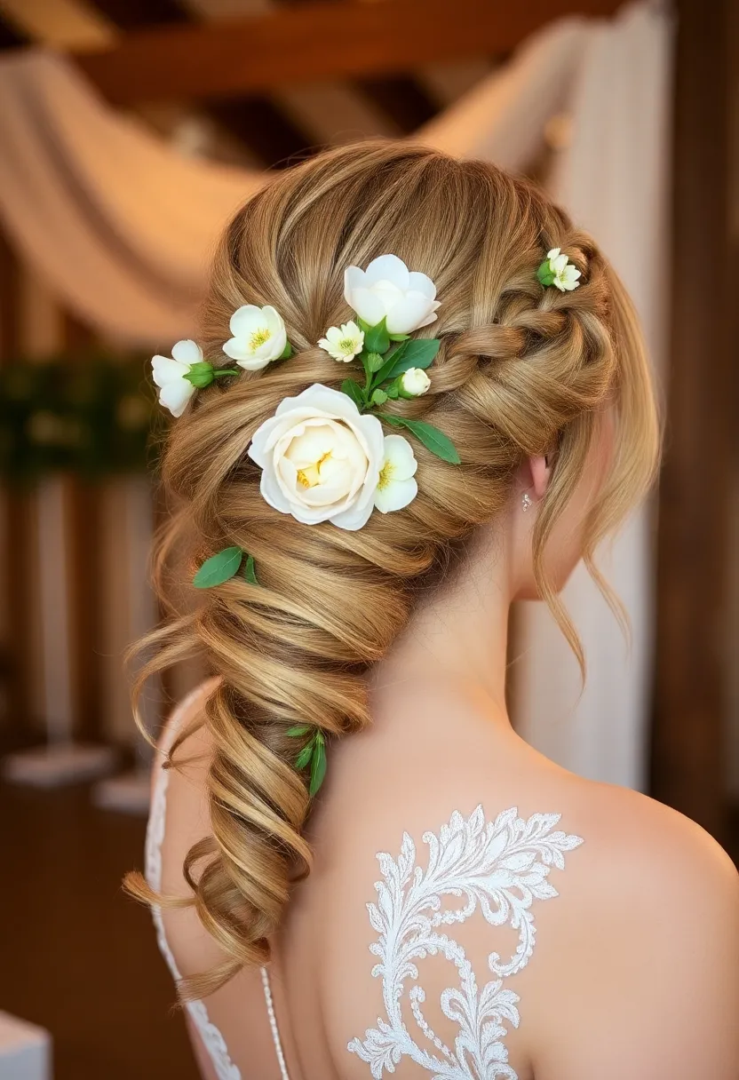25 Hairstyles for Thin Hair for Wedding Perfect Looks - 16. Artfully Messy Updo