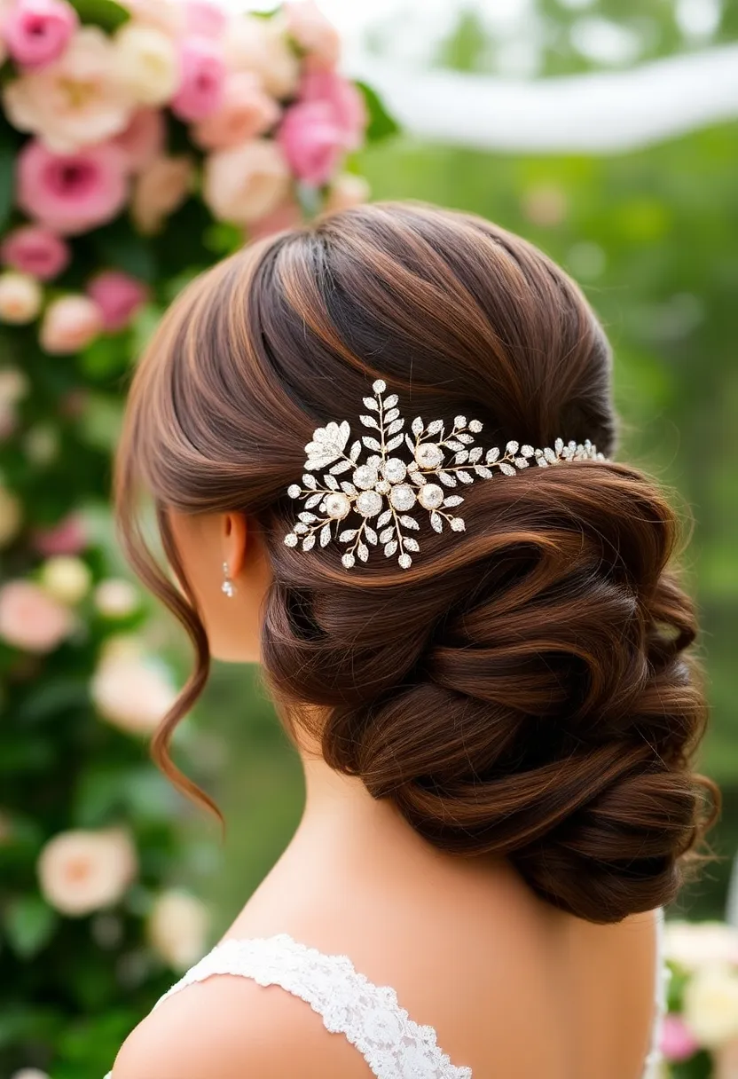25 Hairstyles for Thin Hair for Wedding Perfect Looks - 2. Bouffant Ponytail