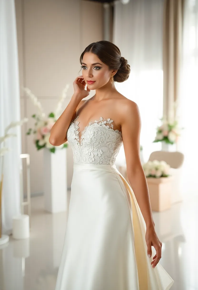 25 Hairstyles for Thin Hair for Wedding Perfect Looks - 9. Sleek Low Bun