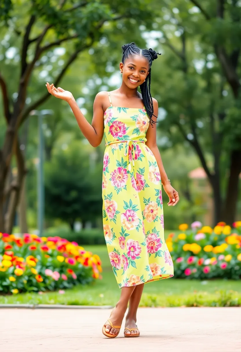 25 Hairstyles to Do with Knotless Braids for a Fresh Look - 13. Playful Pigtails