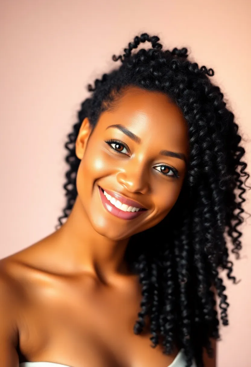 25 Natural Hairstyles on Natural Hair to Celebrate Your Texture - 11. Finger Coils