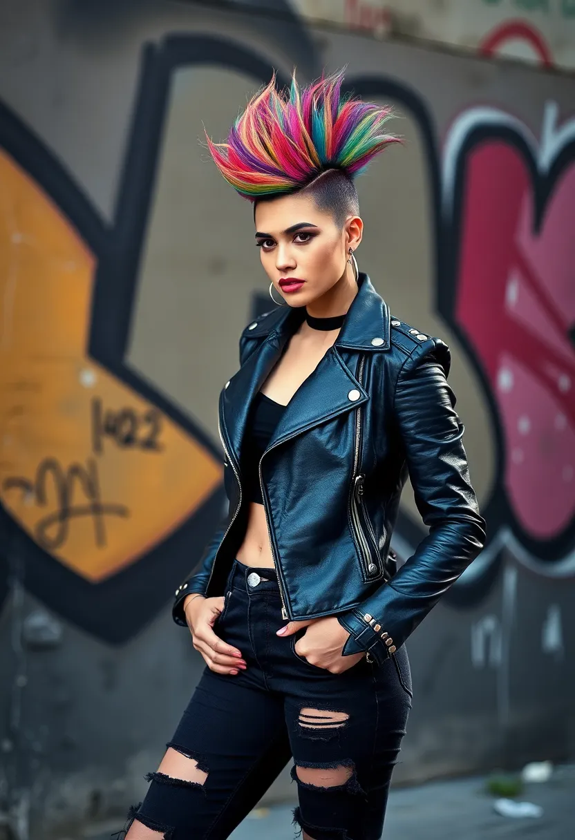 25 Natural Hairstyles on Natural Hair to Celebrate Your Texture - 15. Mohawk Updo