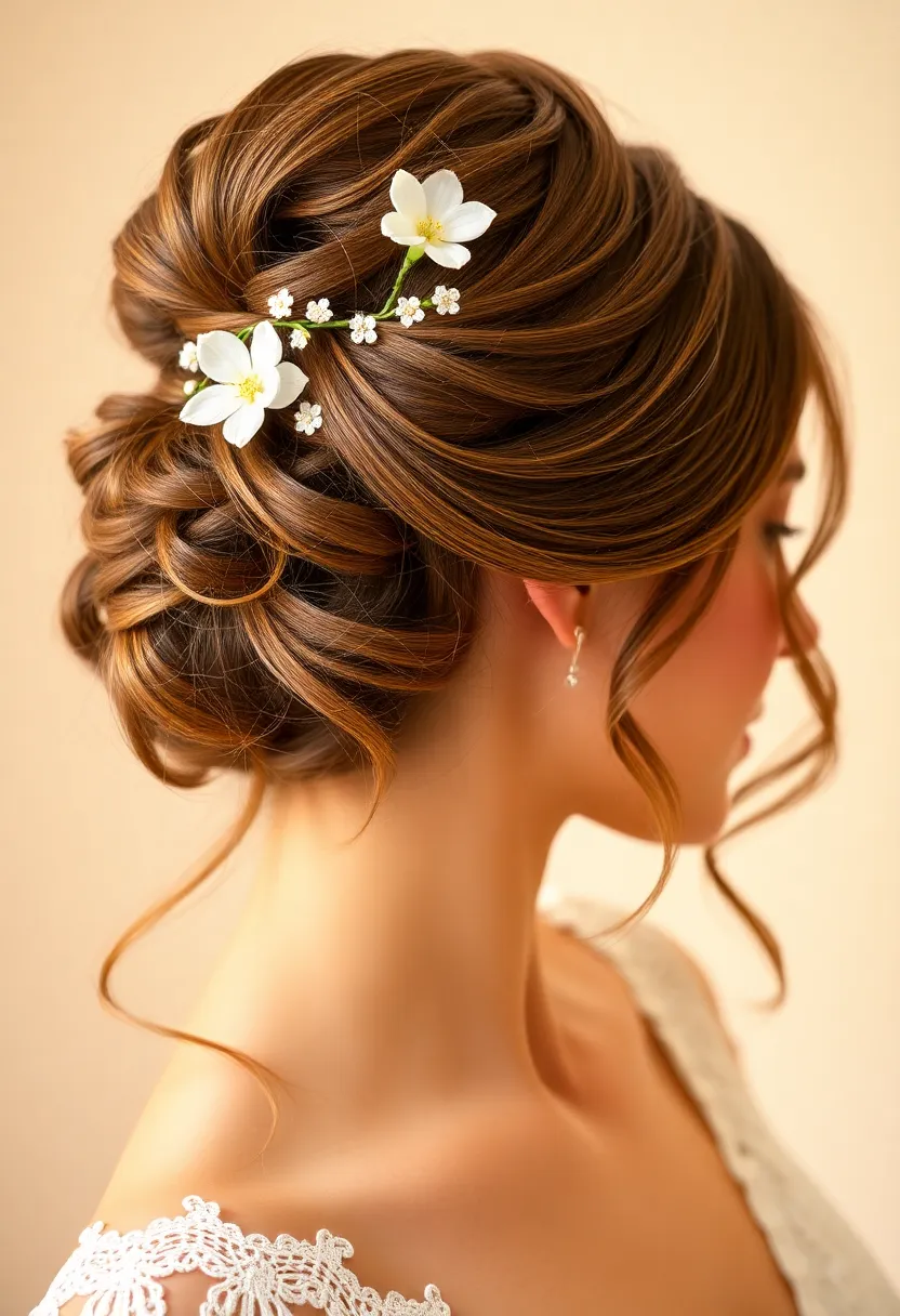 25 Updos for Fine Thin Hair That Look Gorgeous - 24. Sweetheart Updo