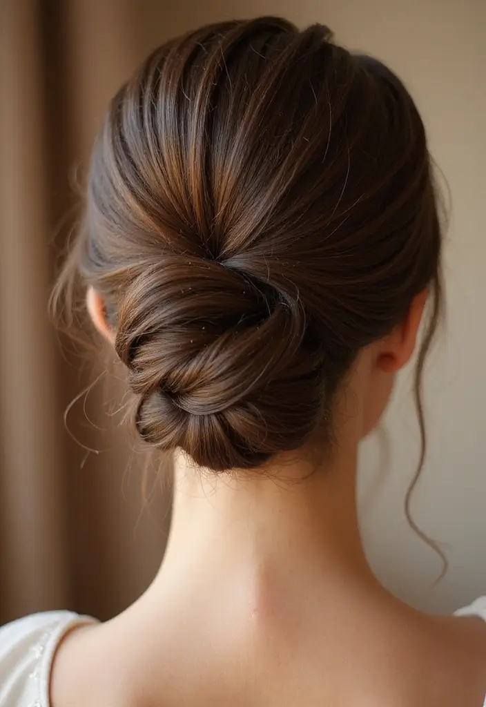25 Updos for Fine Thin Hair That Look Gorgeous - 4. Classic French Twist