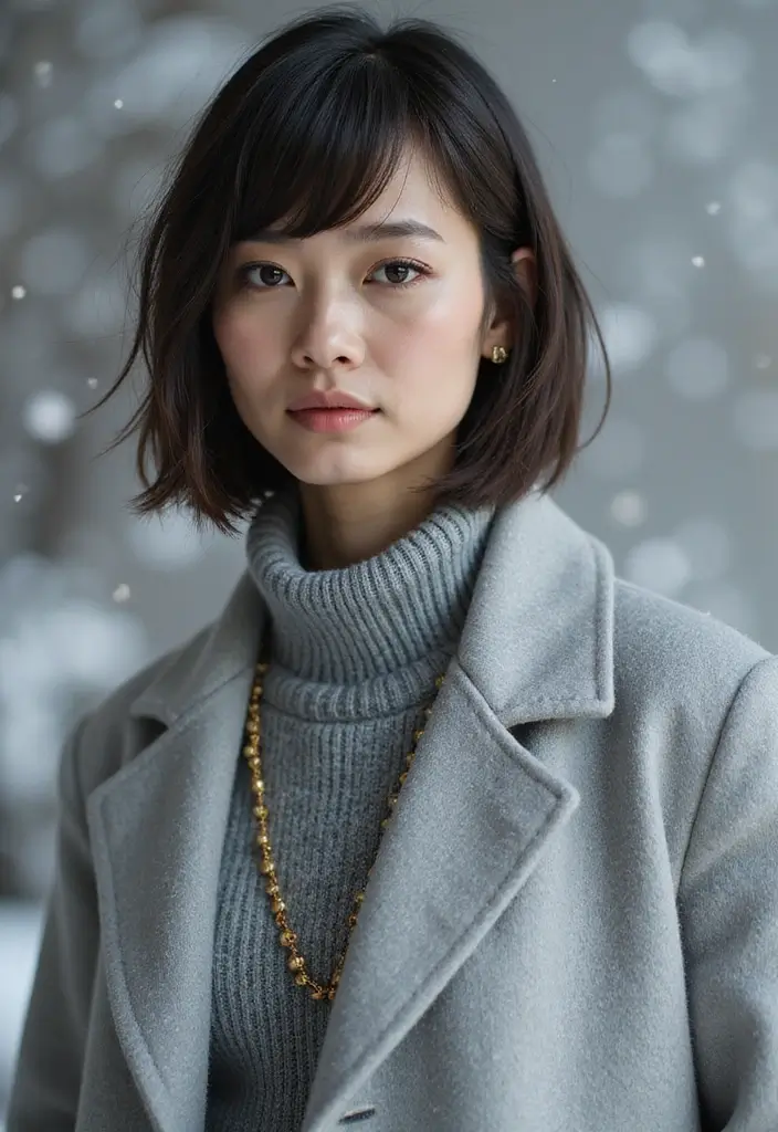 25 Winter Haircuts for Long Hair to Stay Stylish - 12. Sleek Layered Cut