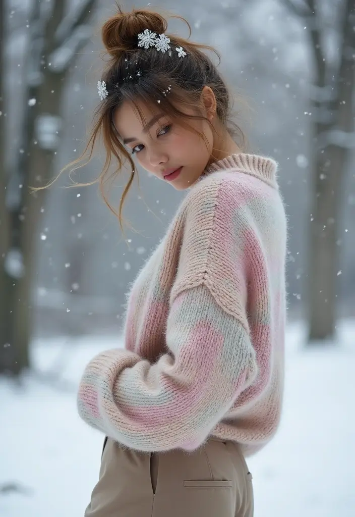 25 Winter Haircuts for Long Hair to Stay Stylish - 5. Choppy Layers