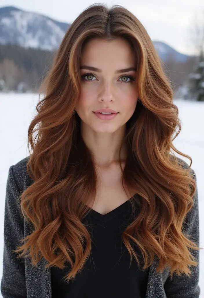 25 Winter Haircuts for Long Hair to Stay Stylish - 7. Face-Framing Layers