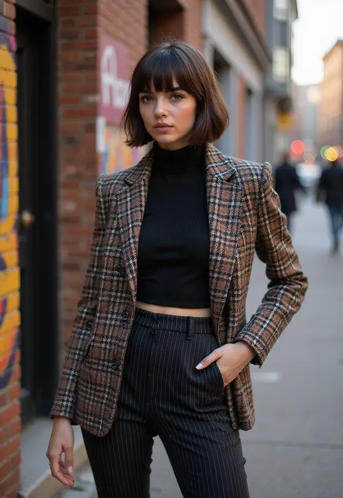 25 Youthful Gray Bob Hairstyles That Look Fresh - 8. Bob with Bangs