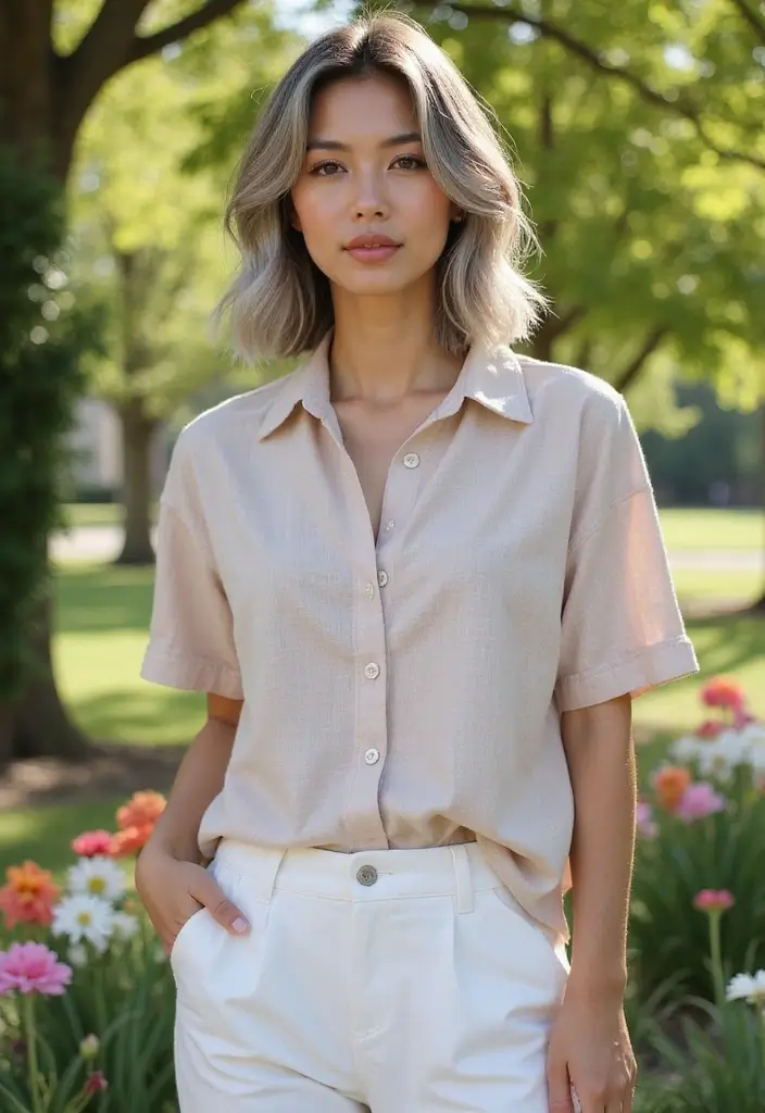 25 Youthful Gray Bob Hairstyles That Look Fresh - 9. Wavy Bob