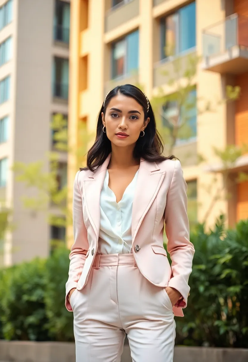 26 Cute Hairstyles with Headbands for Every Style - 15. Sleek Side Part with a Metal Headband