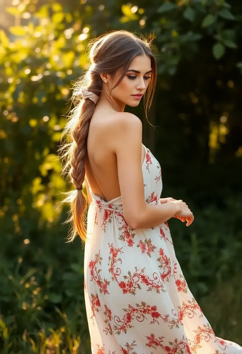 26 Cute Hairstyles with Headbands for Every Style - 6. Fishtail Braid with a Twisted Headband