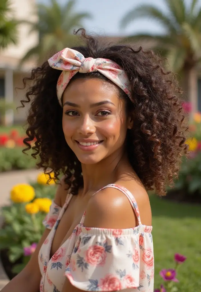 26 Gorgeous Hairstyles Curly Hair Looks to Try - 15. Curly Hair with a Headband