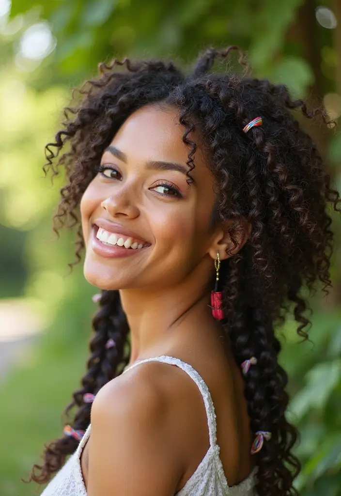 26 Gorgeous Hairstyles Curly Hair Looks to Try - 3. Curly Hair Braids
