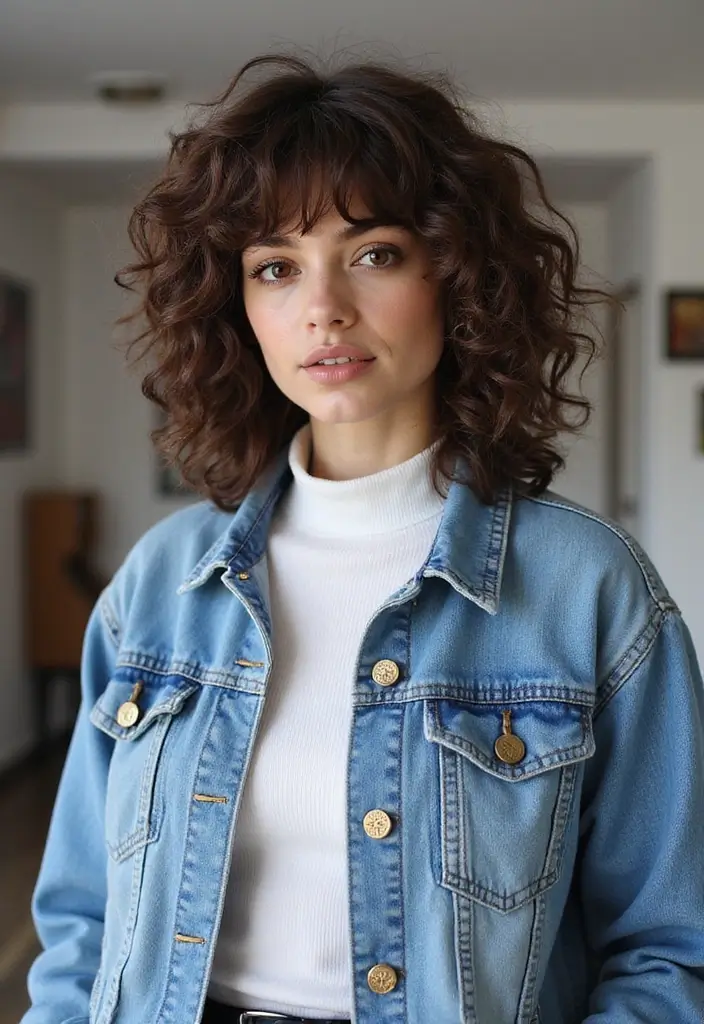 26 Gorgeous Hairstyles Curly Hair Looks to Try - 8. Curly Shag Cut