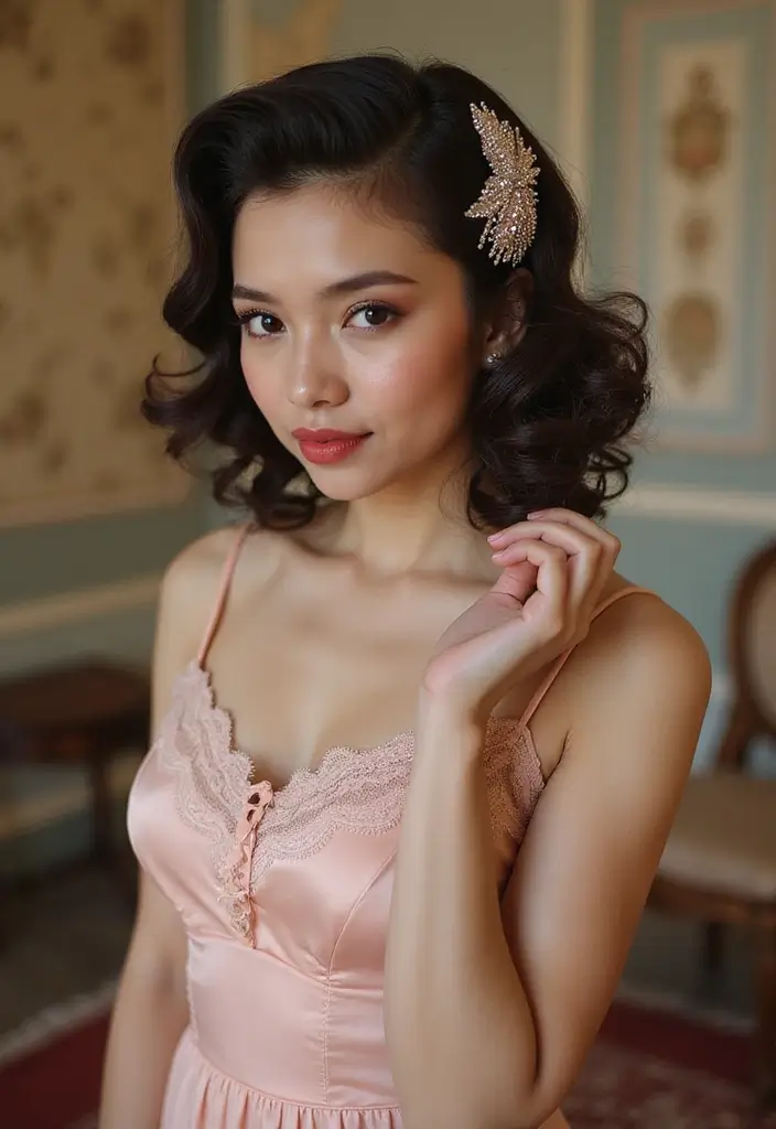 26 Gorgeous Hairstyles Curly Hair Looks to Try - 9. Vintage Curls