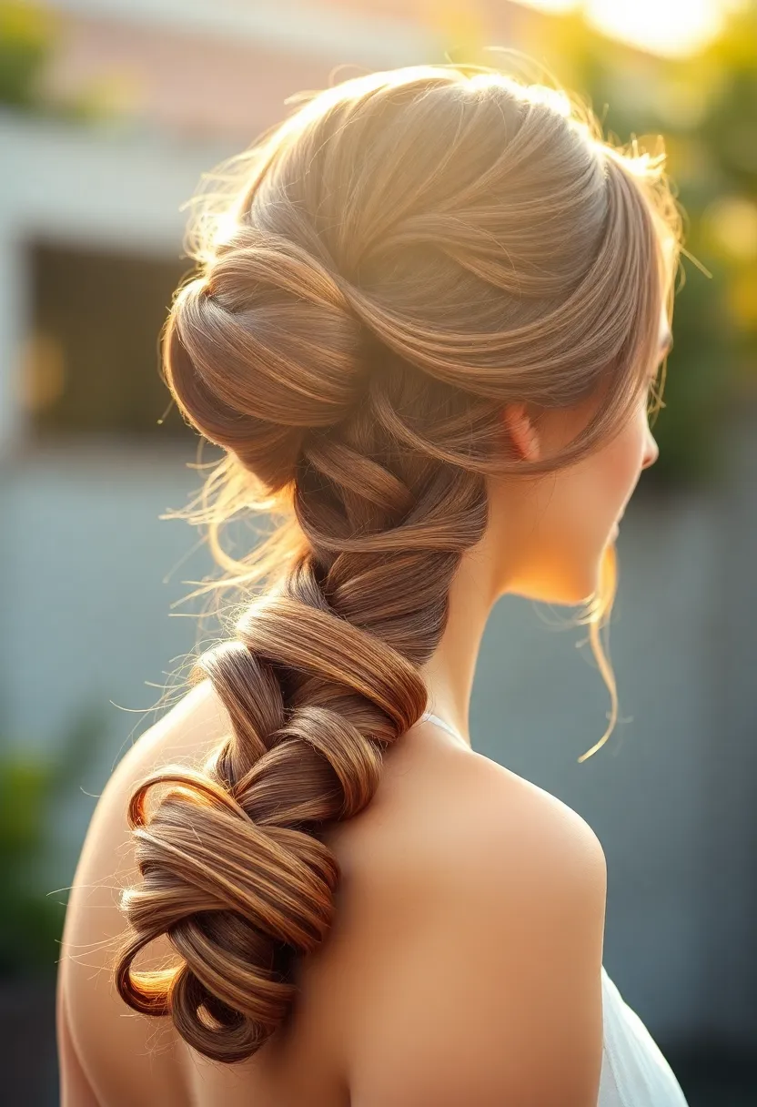 26 Hair Styles Easy Looks for Busy Days - 10. Braid and Bun Combo