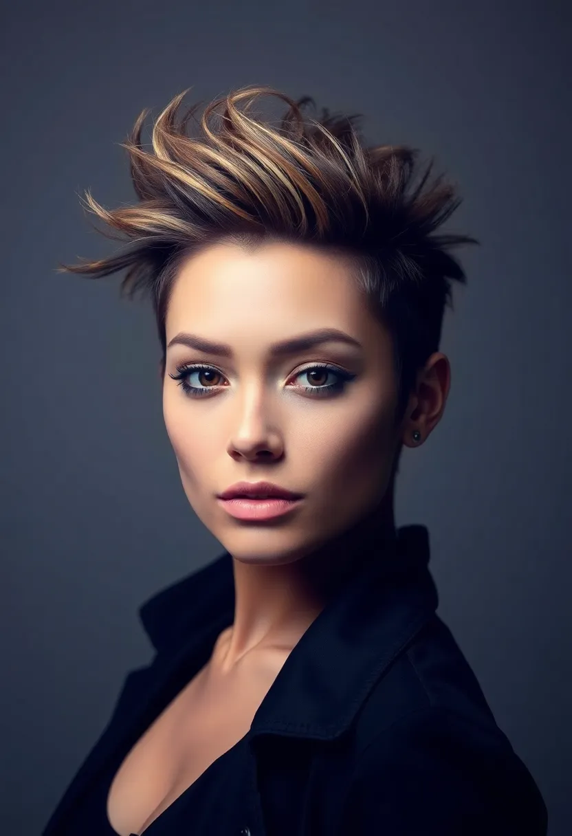 26 Hair Styles Easy Looks for Busy Days - 14. Quick Faux Hawk