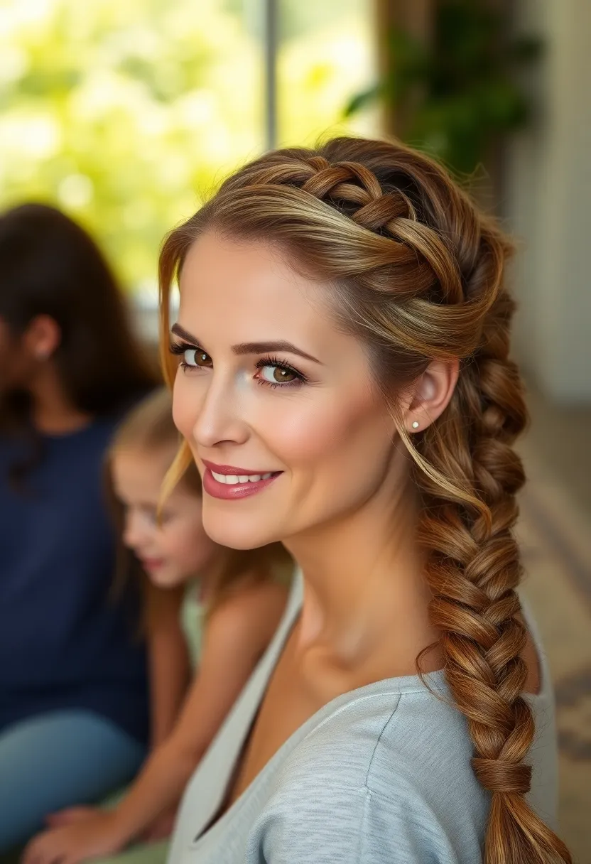 26 Hair Styles Easy Looks for Busy Days - 15. Loop Braid