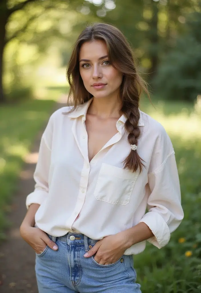 26 Hair Styles Easy Looks for Busy Days - 5. Simple Side Braid