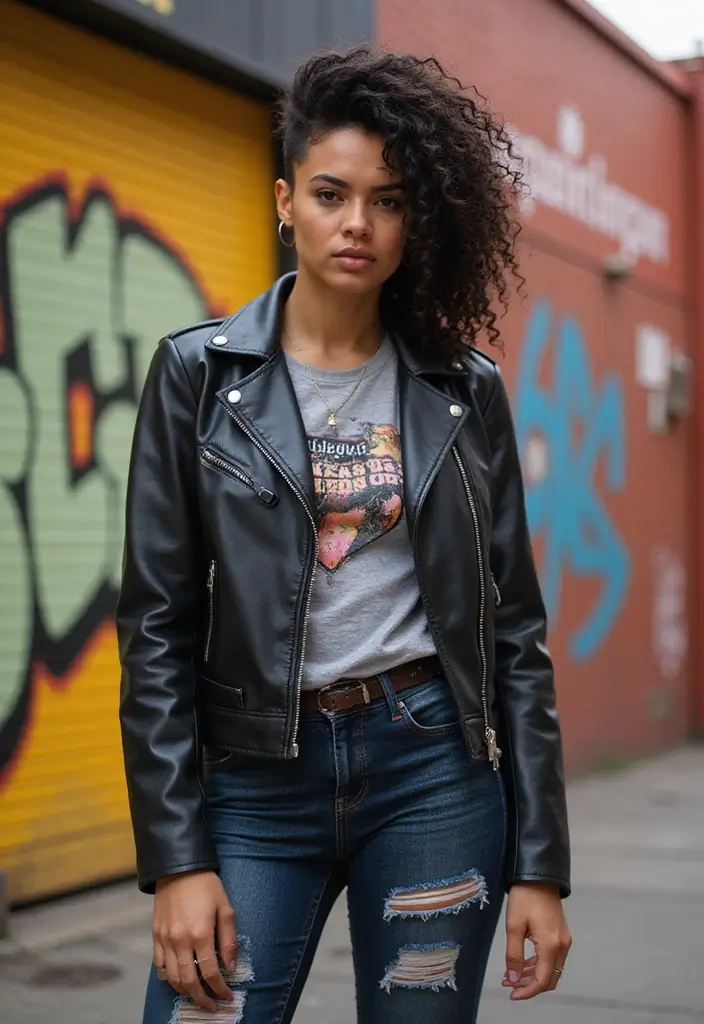 26 Hair Styles Short Hair That Look Amazing - 12. The Curly Faux Hawk