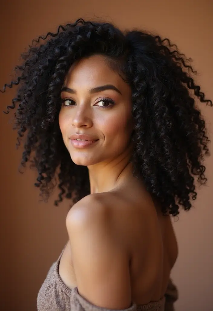 26 Hair Styles Short Hair That Look Amazing - 14. The Curly Twist Out