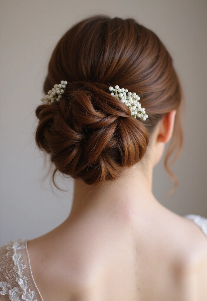26 Hair Styles Updos That Wow at Any Occasion - 1. Classic Chignon