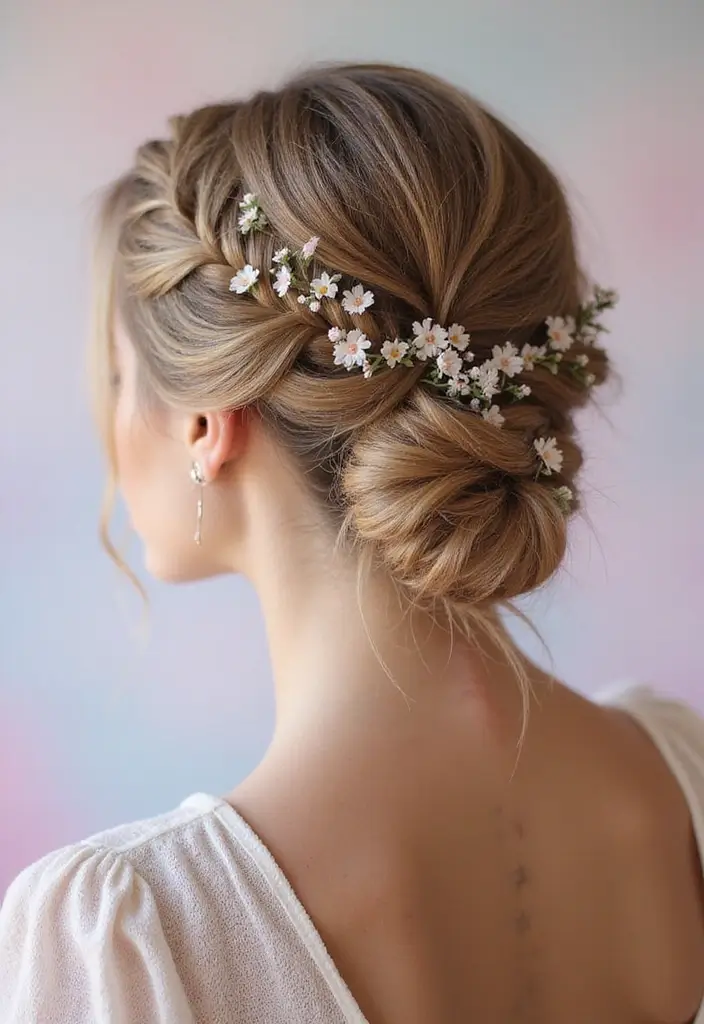 26 Hair Styles Updos That Wow at Any Occasion - 11. Fishtail Braid Updo