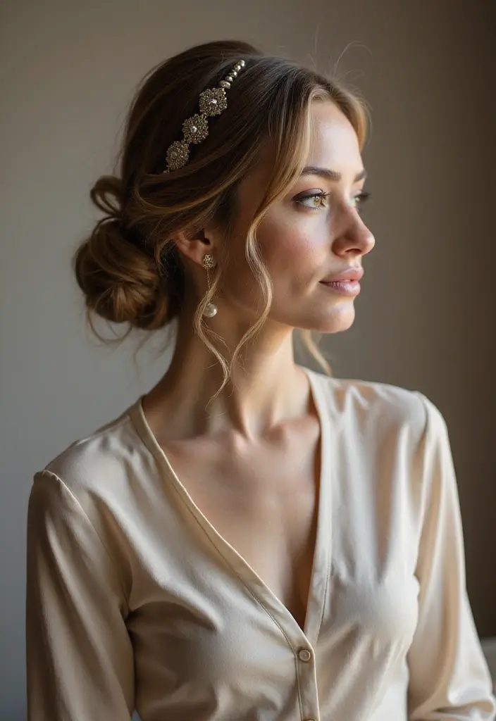 26 Hair Styles Updos That Wow at Any Occasion - 12. Sock Bun