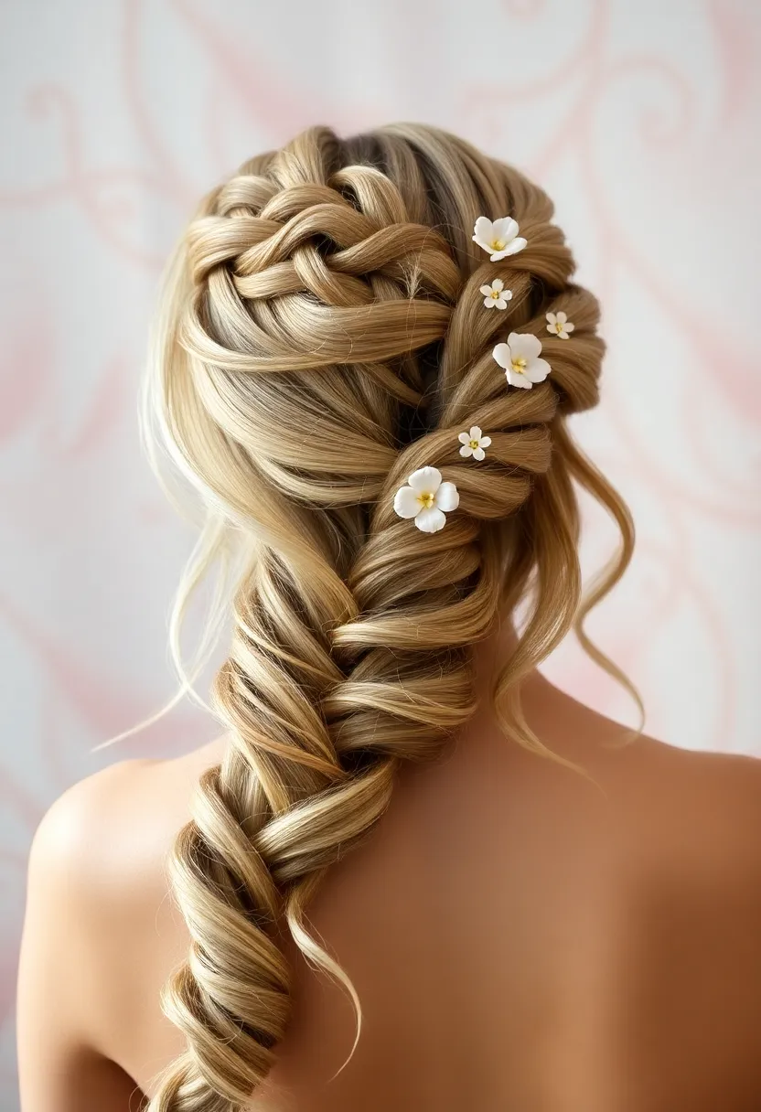 26 Hair Styles Updos That Wow at Any Occasion - 22. Romantic Loose Braid Updo