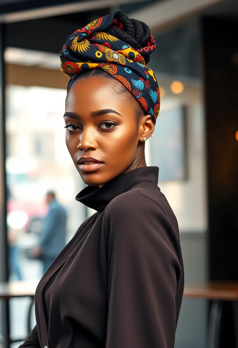 26 Hair Styles Updos That Wow at Any Occasion - 26. Chic Knot with Hair Wrap